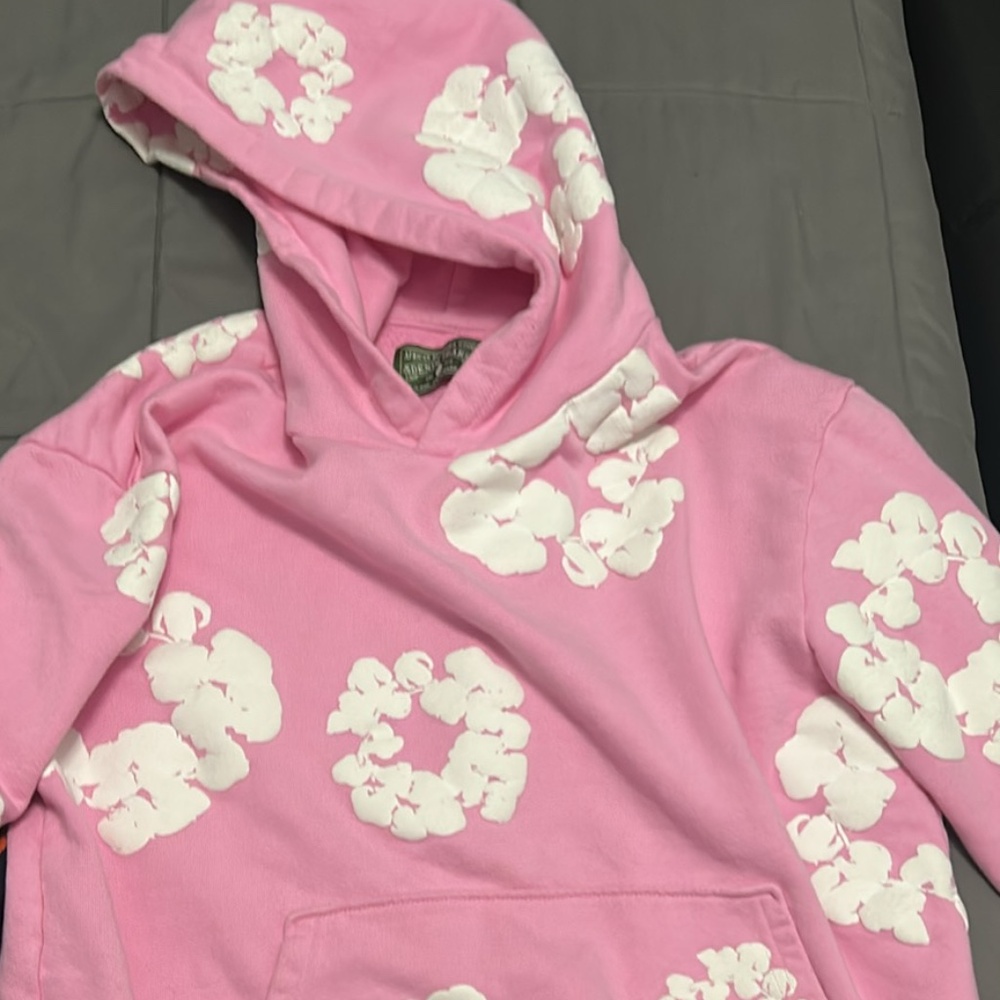 Pink Denim Tears Hoodie